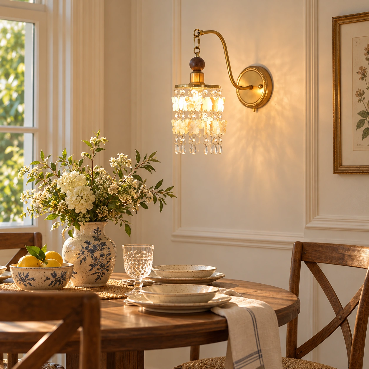 Dining nook placement