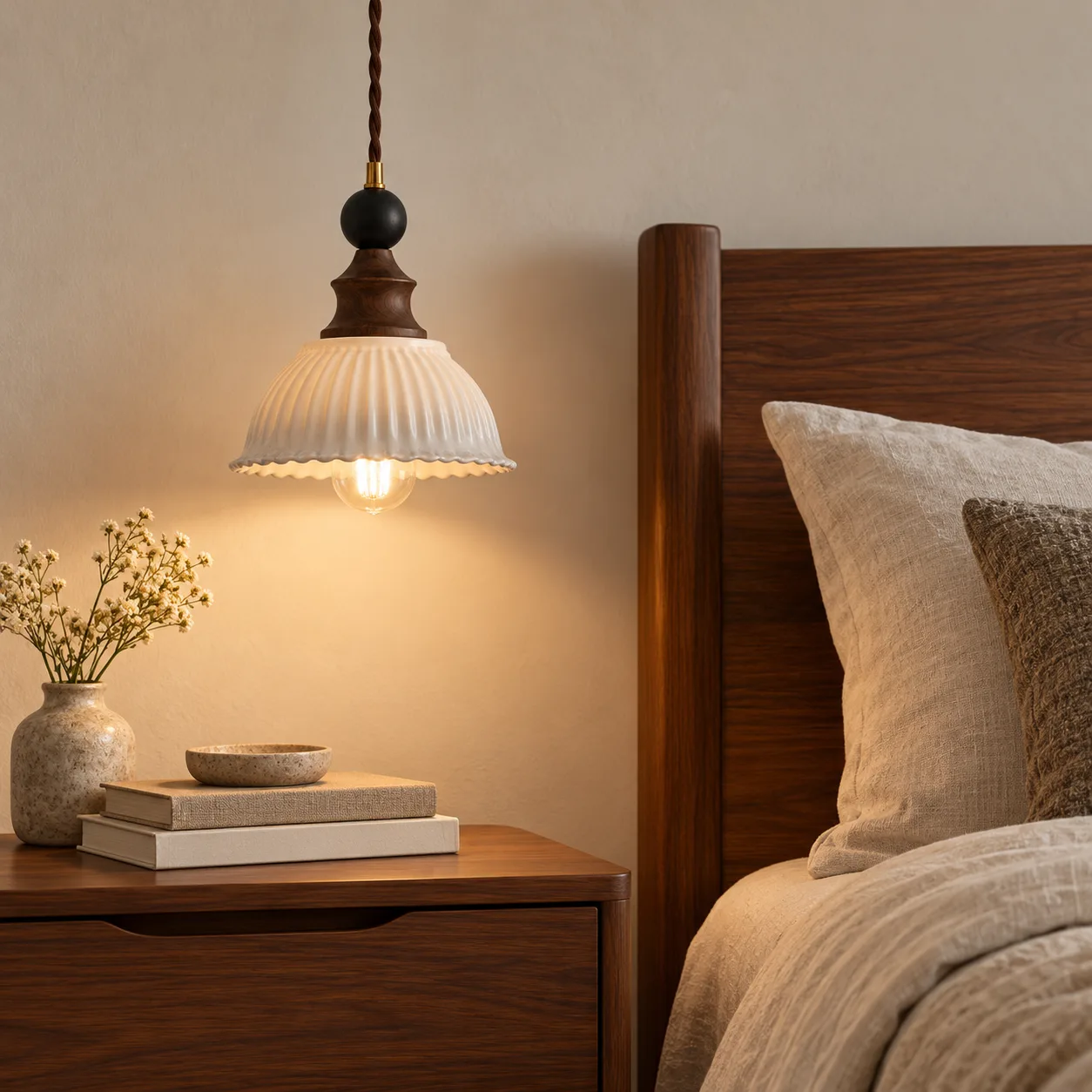 Bedside scene
