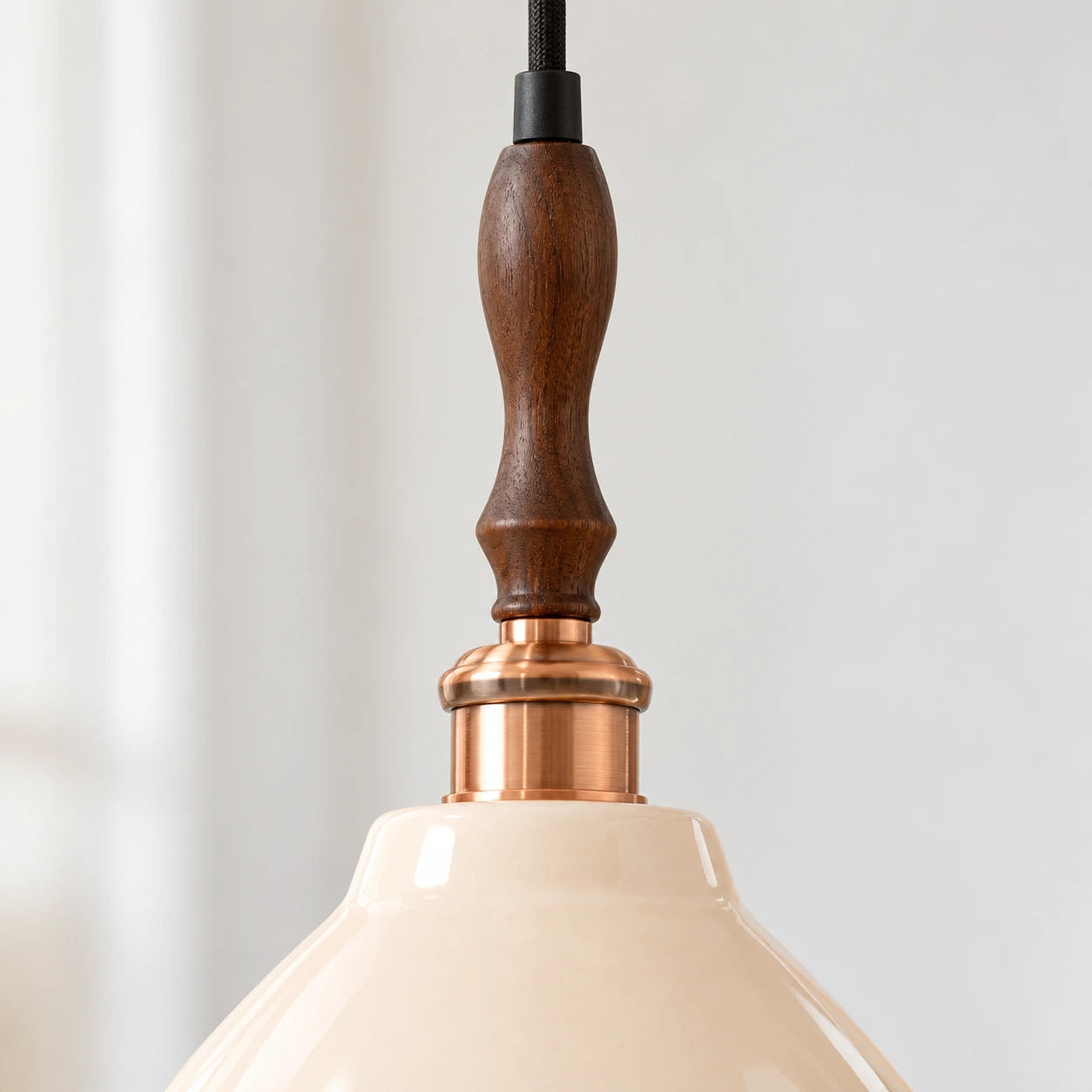 Walnut stem detail