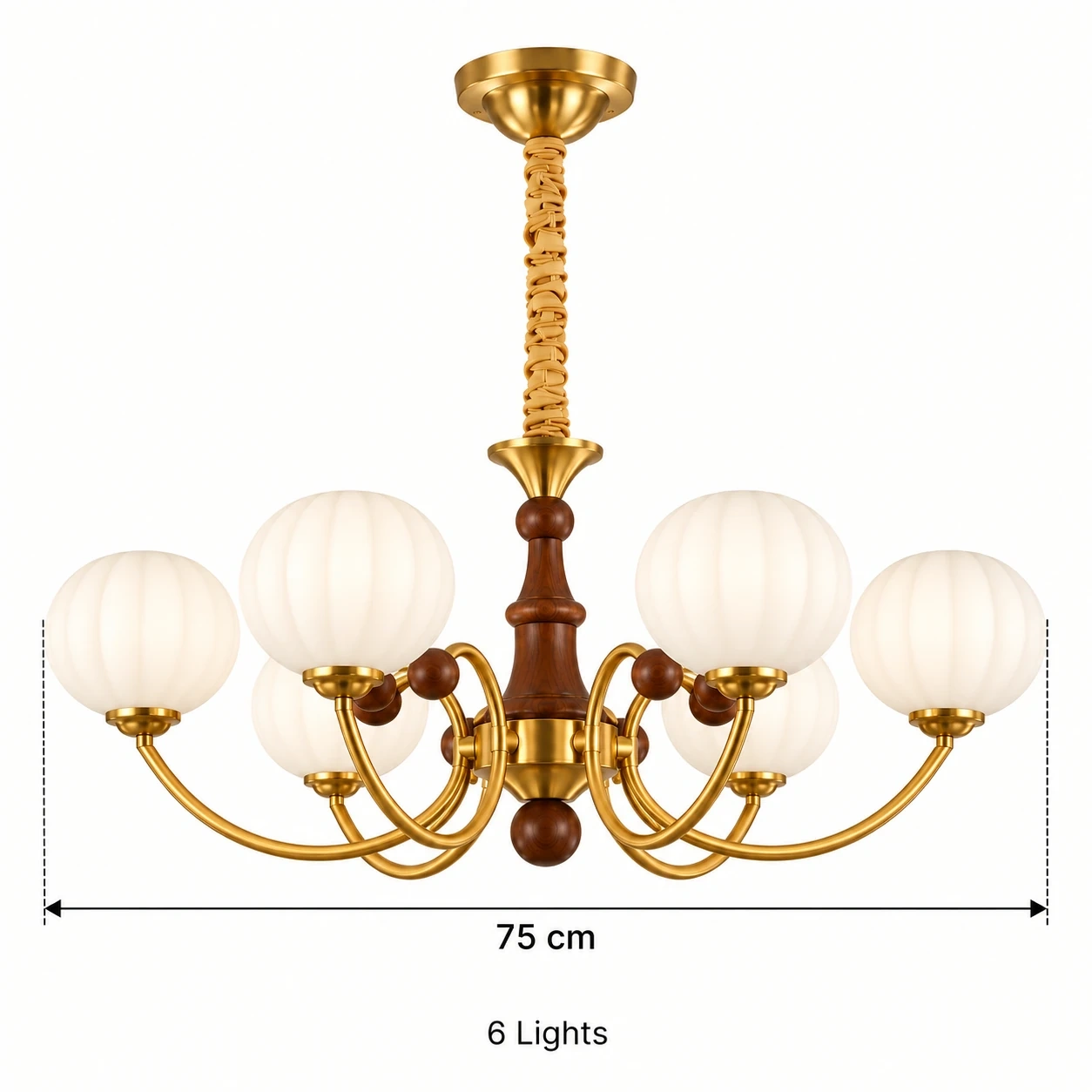 Six-light configuration diameter 75 cm